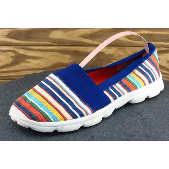 Lands' End Women Size‎ 6.5 B Multicolor Walking Fabric 497949 - Picture 1 of 7